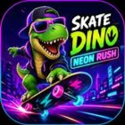 Skate Dino: Neon Rush 아이콘